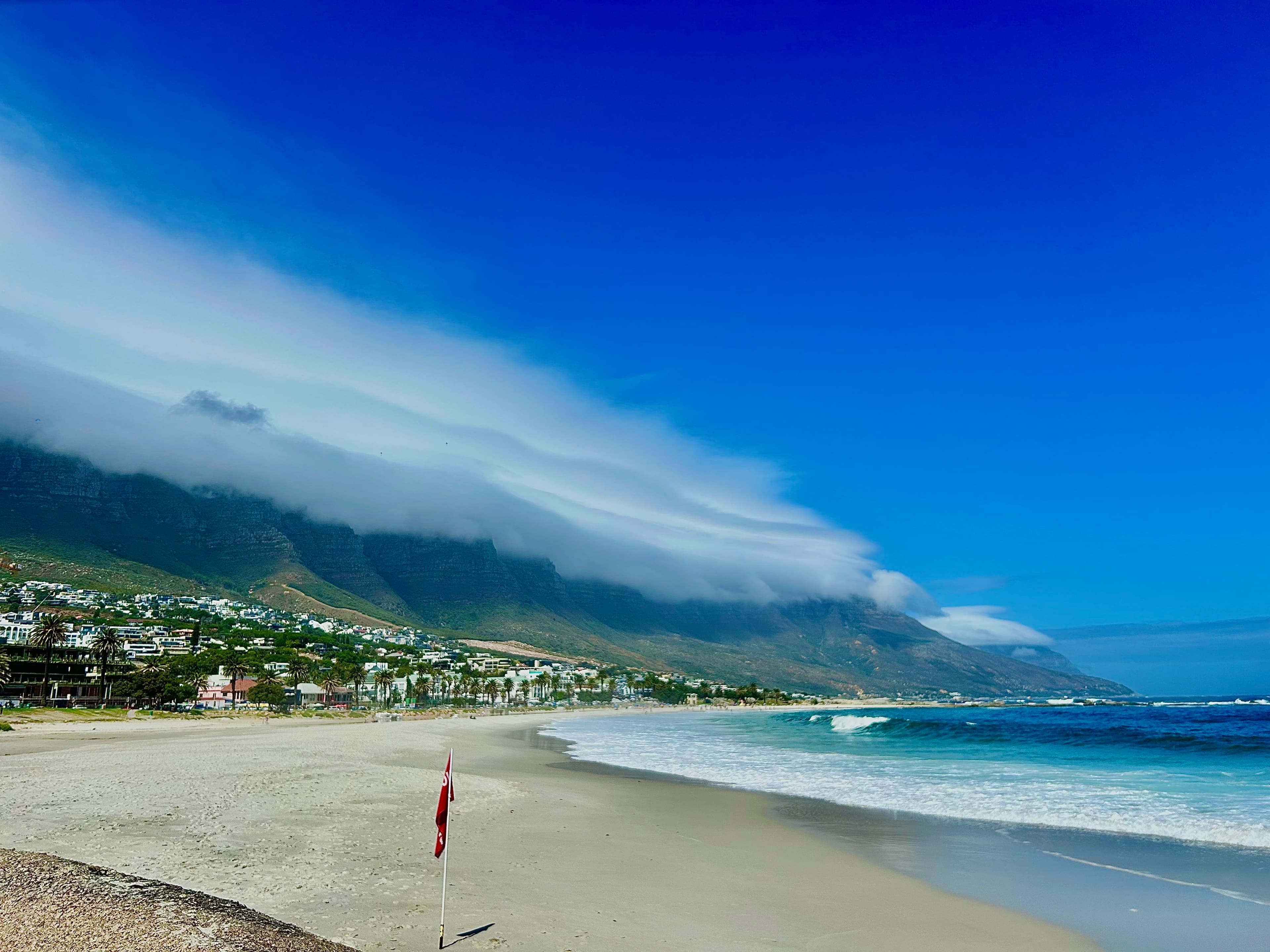 Cape Town kıyı manzarası