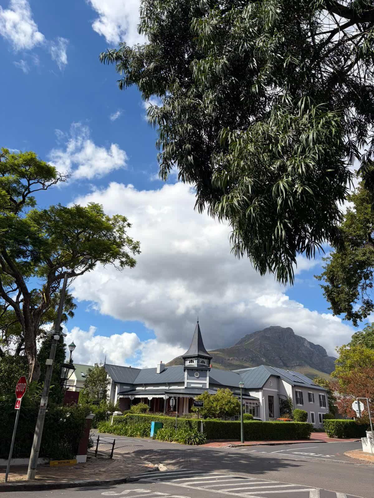 Stellenbosch sokak atmosferi