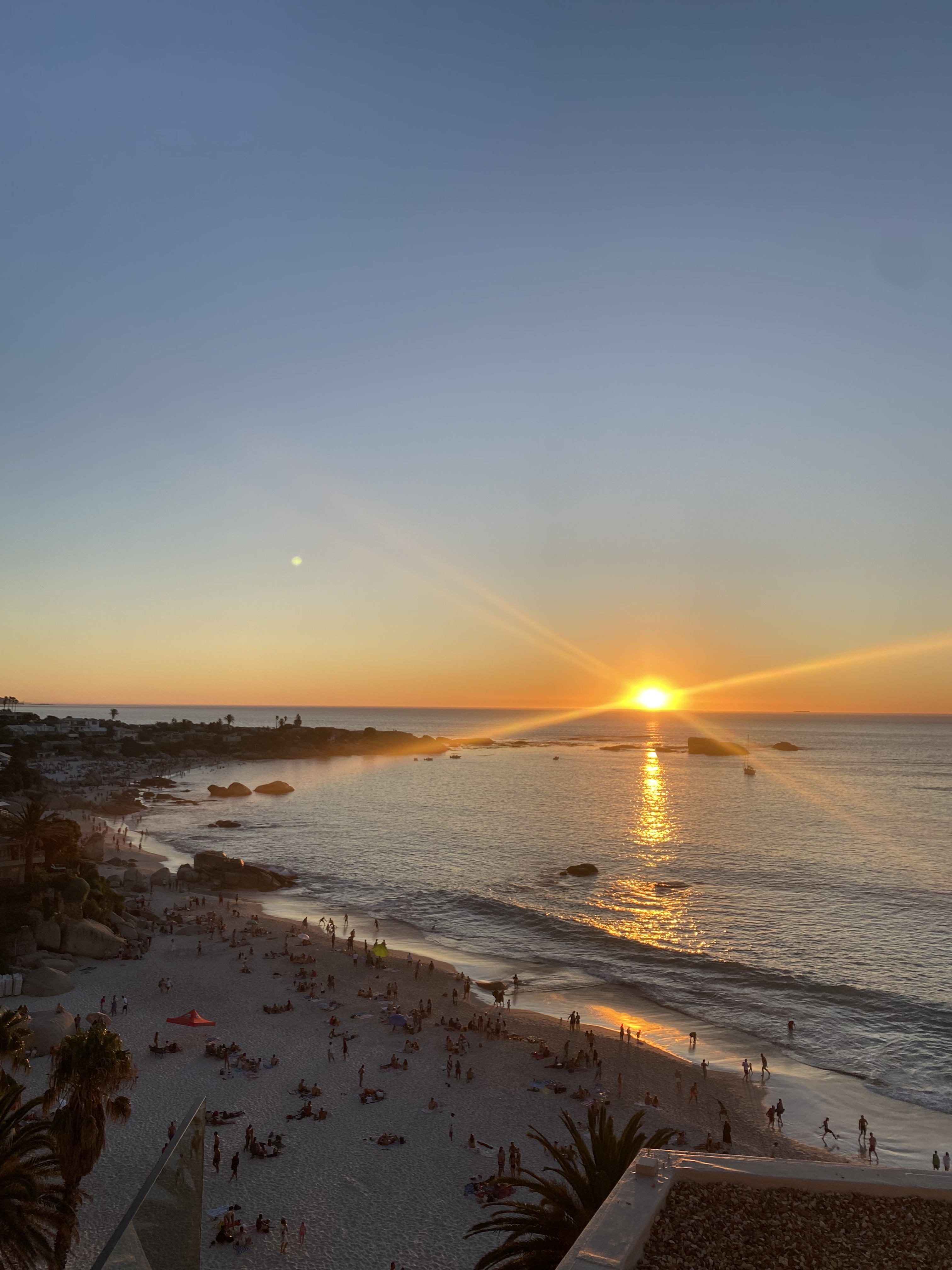 Clifton gün batımı ritüelleri